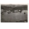LAC CHAMBON: panorama sur le château du murol vue aérienne 10x15 - très bon état