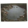 LAC CHAMBON: vue générale vue aérienne 10x15 - très bon état