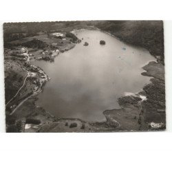 LAC CHAMBON: vue aérienne 10x15 - très bon état