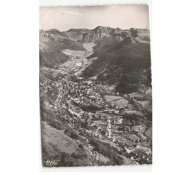 LE MONT-DORE: vue générale et la chaîne du sancy vue aérienne 10x15 - état
