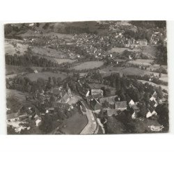 MURAT-le-QUAIRE: vue générale et panorama sur la bourboule vue aérienne 10x15 - très bon état
