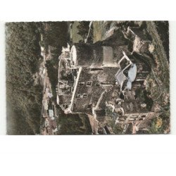 MUROL: château XVe XVIe siècle, ruine vue aérienne 10x15 - très bon état