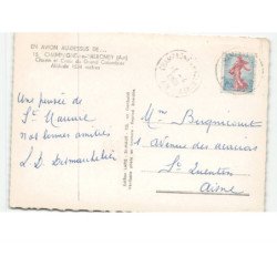 CHAMPAGNE-en-VALROMEY: chaine et croix du grand colombier vue aérienne 10x15 - état
