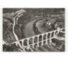 CIZE-BOLOZON: le viaduc sur l'ain vue aérienne 10x15 - état
