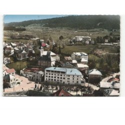 HAUTEVILLE-LOMPNES: vue d'ensemble vue aérienne 10x15 - très bon état