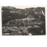 GEX: lacets de la route du col de la faucille au fond vue sur le col vue aérienne 10x15 - très bon état