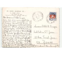LELEX: les monts du jura, sommet du reculet vue aérienne 10x15 - état