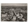 BOURG-en-BRESSE: rue d'alsace-lorraine, la préfecture la caisse d'épargne église vue aérienne 10x15 - (timbre arraché)