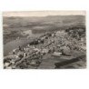 MONTMERLE-sur-SAONE:la saône et le beaujolais vue aérienne 10x15 -  état (timbre arraché)