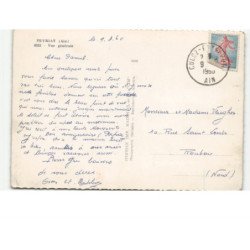 PEYRIAT: vue générale vue aérienne 10x15 - très bon état
