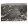 PORT ET LA CLUSE: le lac de nantua, au fond nantua vue aérienne 10x15 - état