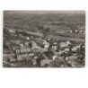 PONT-D'AIN: le quartier du port, l'ain et les monts du begey vue aérienne 10x15 - état