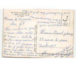 BERRY-au-BAC: le canal vue aérienne 10x15 - très bon état