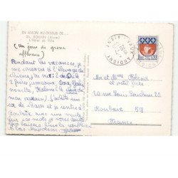 BOHAIN: l'hôtel de ville vue aérienne 10x15 - très bon état