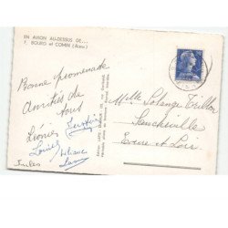 BOURG et COMIN: vue aérienne 10x15 - état