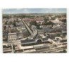 CHAUNY: la gare et le boulevard gambetta vue aérienne 10x15 - très bon état