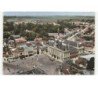 CHAUNY: place de l'hôtel-de-ville vue aérienne 10x15 - très bon état