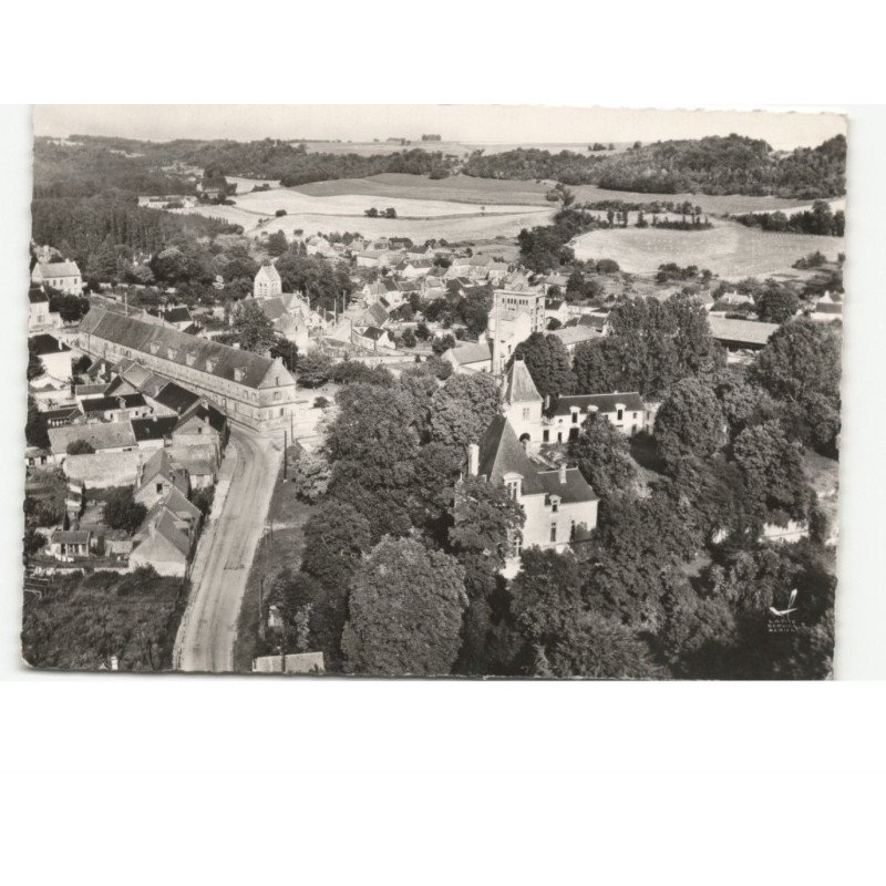 COEUVRES-et-VALSERY: vue générale vue aérienne 10x15 - très bon état