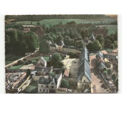 COEUVRES-et-VALSERY: les anciennes casernes Henri IV vue aérienne 10x15 - très bon état