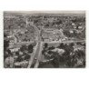 CHAUNY: rue de la chaussée, pont de l'oise, pont du canal vue aérienne 10x15 - très bon état