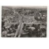 CHAUNY: rue de la chaussée, pont de l'oise, pont du canal vue aérienne 10x15 - très bon état