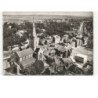 CHAUNY: l'église saint-martin et place de l'hôtel de ville vue aérienne 10x15 - très bon état