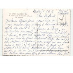 COEUVRES-et-VALSERY: vue générale vue aérienne 10x15 - très bon état