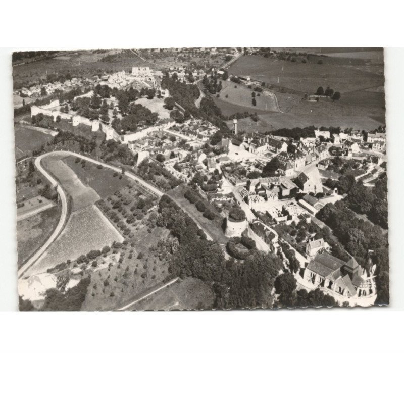 COUCY-le-CHATEAU-AUFFRIQUE: vue générale vue aérienne 10x15 - très bon état