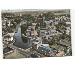 ETREUX: vue d'ensemble vue aérienne 10x15 - très bon état