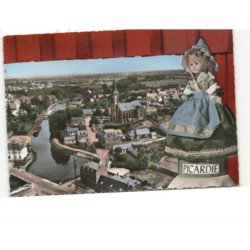 ETREUX: vue d'ensemble vue aérienne 10x15 - très bon état