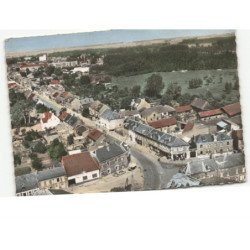 LA FERE: vue panoramique vue aérienne 10x15 - très bon état