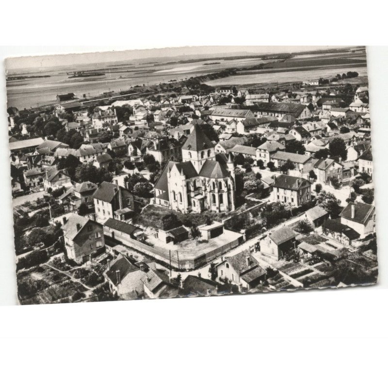 GUIGNICOURT: vue générale vue aérienne 10x15 - très bon état