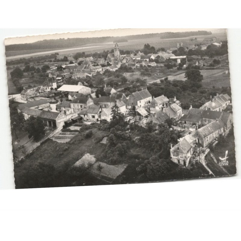 LARGNY: vue générale vue aérienne 10x15 - très bon état