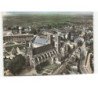 LAON: l'église saint-martin vue aérienne 10x15 - très bon état