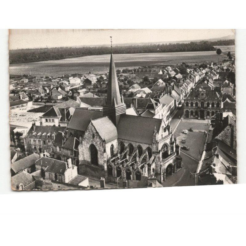 LIESSE: la basilique: vue aérienne 10x15 - état