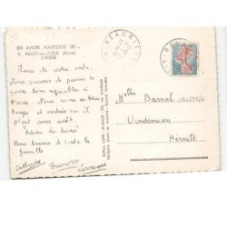 MAIZY-sur-AISNE: vue aérienne 10x15 - état