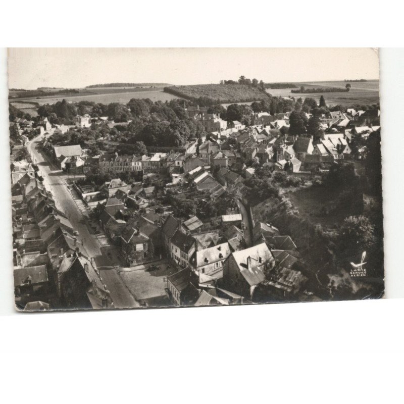 MARLE-sur-SERRE: faubourg saint-nicolas vue aérienne 10x15 - état