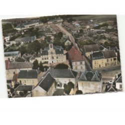 NEUILLY-SAINT-FRONT: rue louër, groupe scolaire vue aérienne 10x15 - très bon état