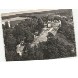 MONTGOBERT: le château et son parc vue aérienne 10x15 - état