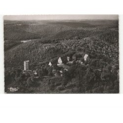 HUNEBOURG: château vue aérienne 10x15 - très bon état