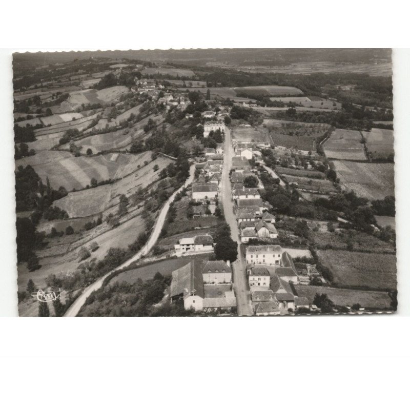 LAGOR: vue panoramique vue aérienne 10x15 - très bon état