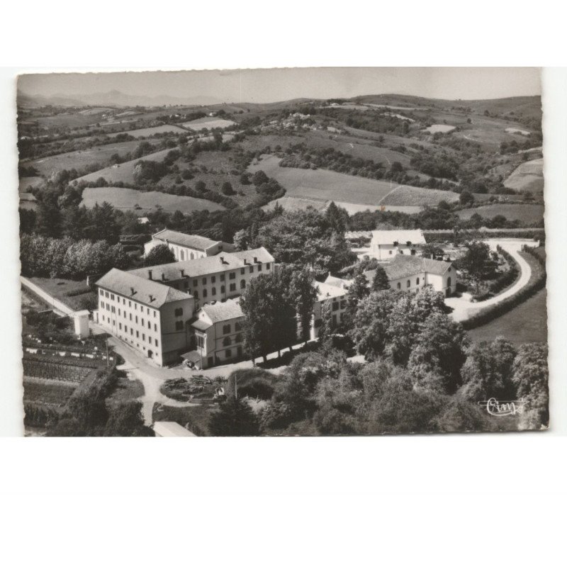 LABASTIDE-CLAIRENCE: monastère bénédictines vue aérienne 10x15 - très bon état