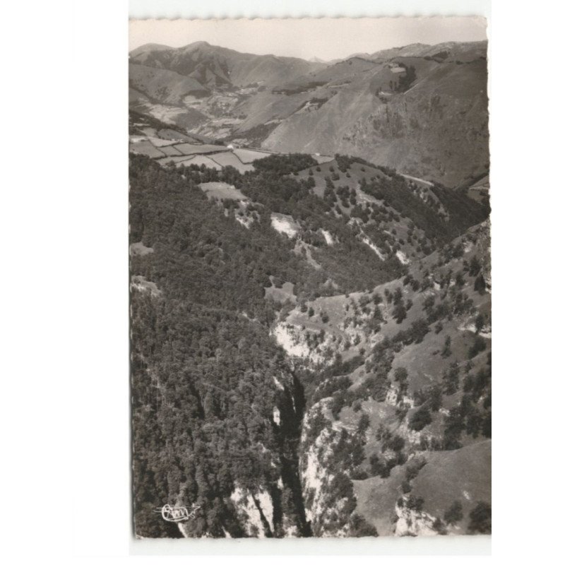 LARRAU: les crevasses d'holçarte vue aérienne 10x15 - très bon état