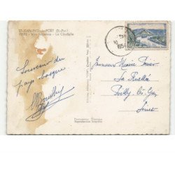 SAINT-JEAN-PIED-de-PORT: la citadelle vue aérienne 10x15 - état