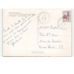 SAINT-PALAIS: pension sainte-elisabeth et clinique, sainte-thérèse vue aérienne 10x15 - état