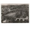 SAUVETERRE-de-BEARN: vue générale et le gave vue aérienne 10x15 - très bon état