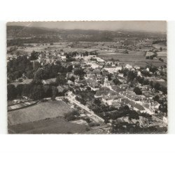 SAUVETERRE-de-BEARN: vue générale vue aérienne 10x15 - très bon état