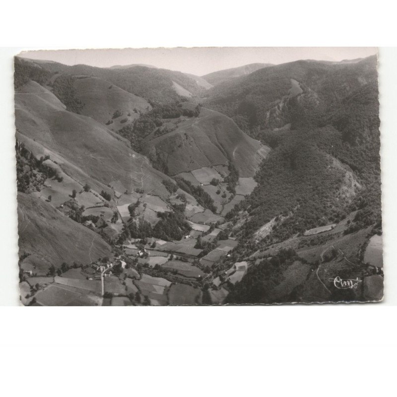 SAINTE-ENGRACE: vue générale vue aérienne 10x15 - très bon état