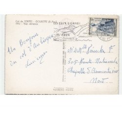 GOURETTE: col de tortes vue aérienne 10x15 - très bon état