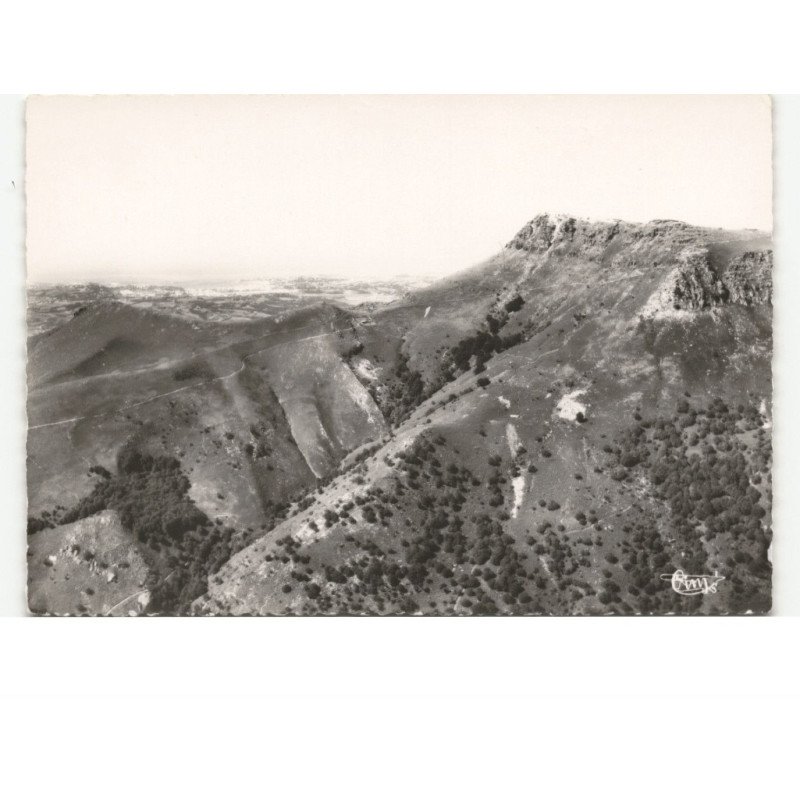 SARE: la rhune dans le fond vue aérienne 10x15 - très bon état